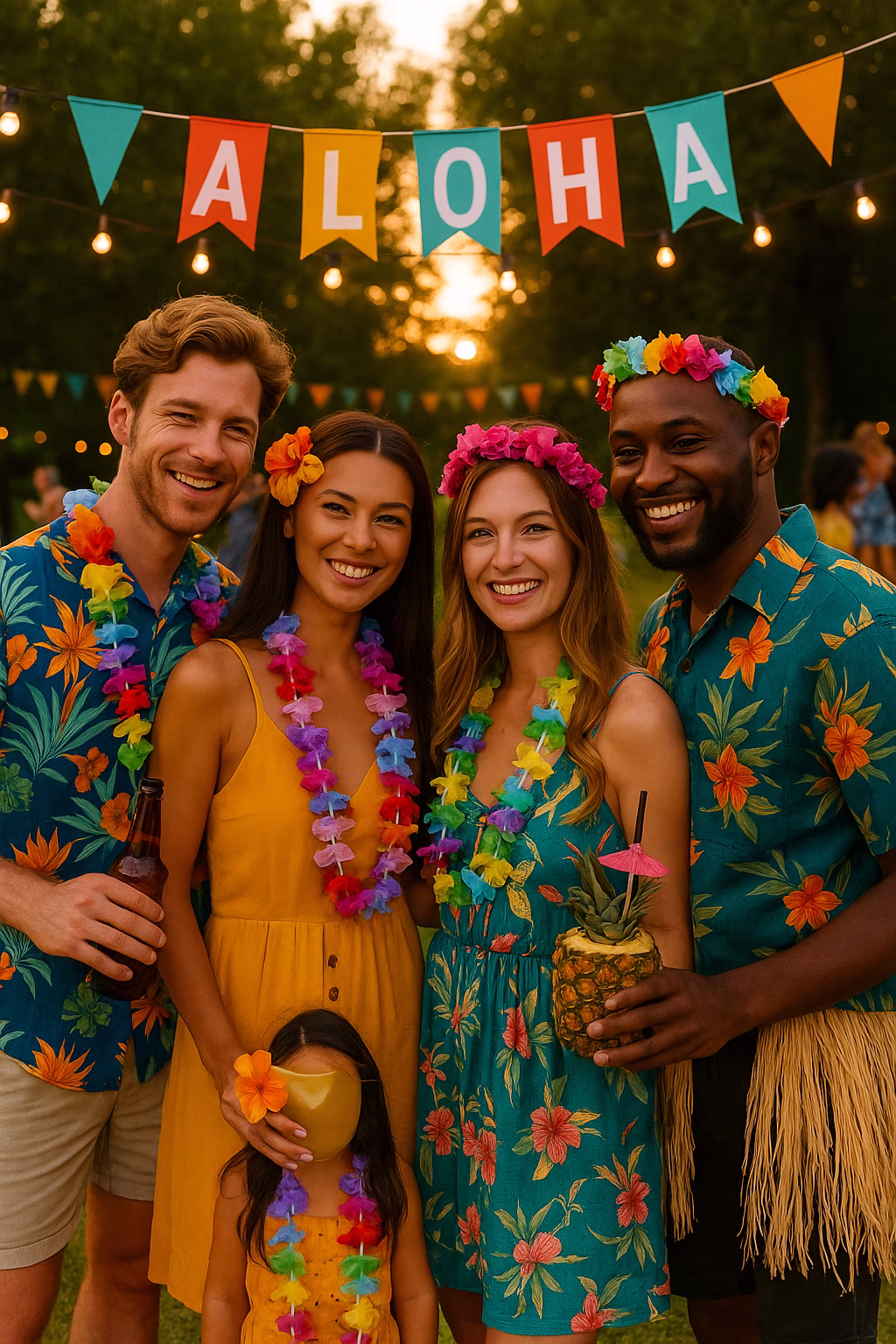 Mottoparty im Sommer