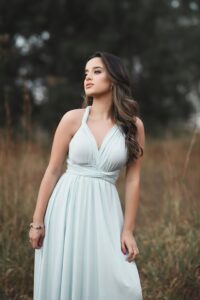 Damenoutfit elegant Sommerfest