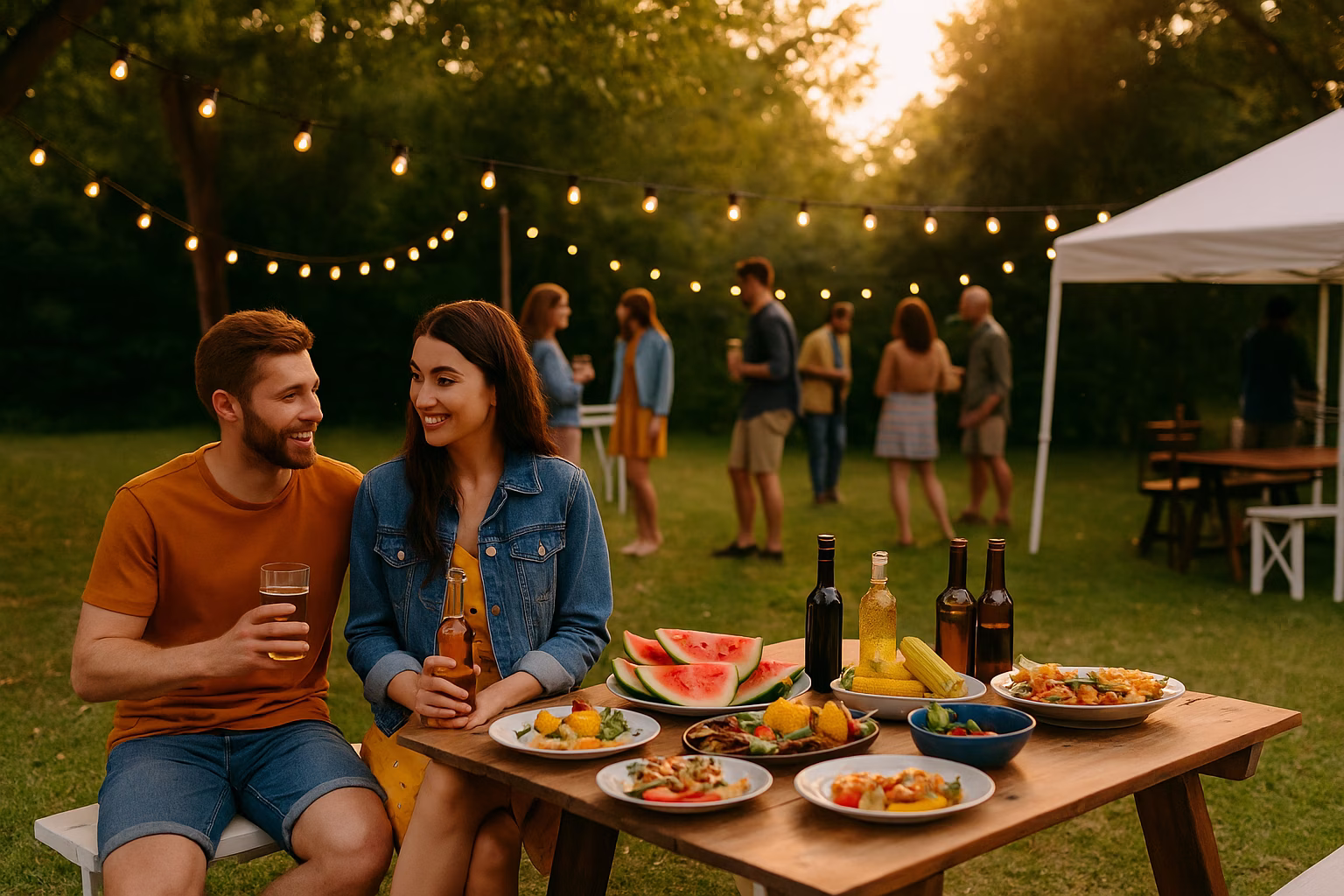 Sommerfest im Garten